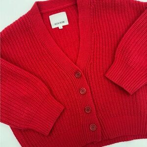 Women's Red Sweater